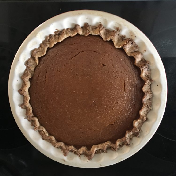 Pumpkin Pie with Oil Based Crust | photo credit: gourmetmetrics
